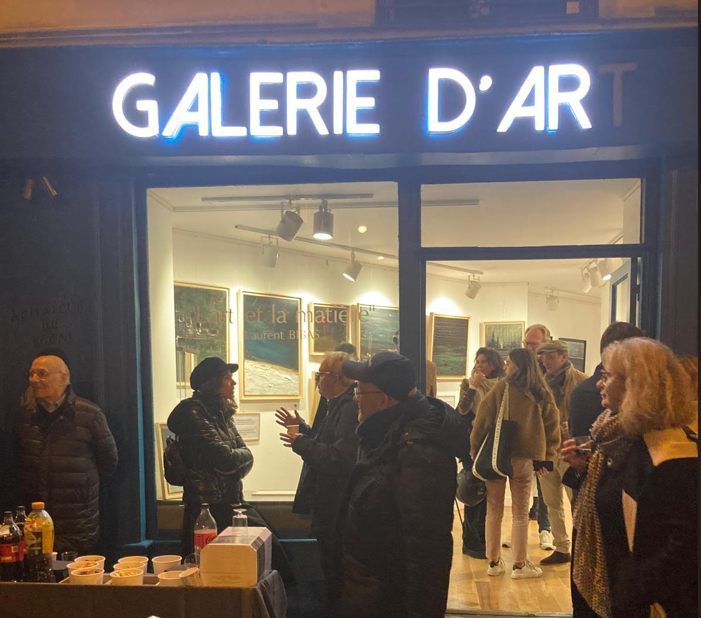 Galerie Rue Véron — Laurent Bibas, artiste peintre