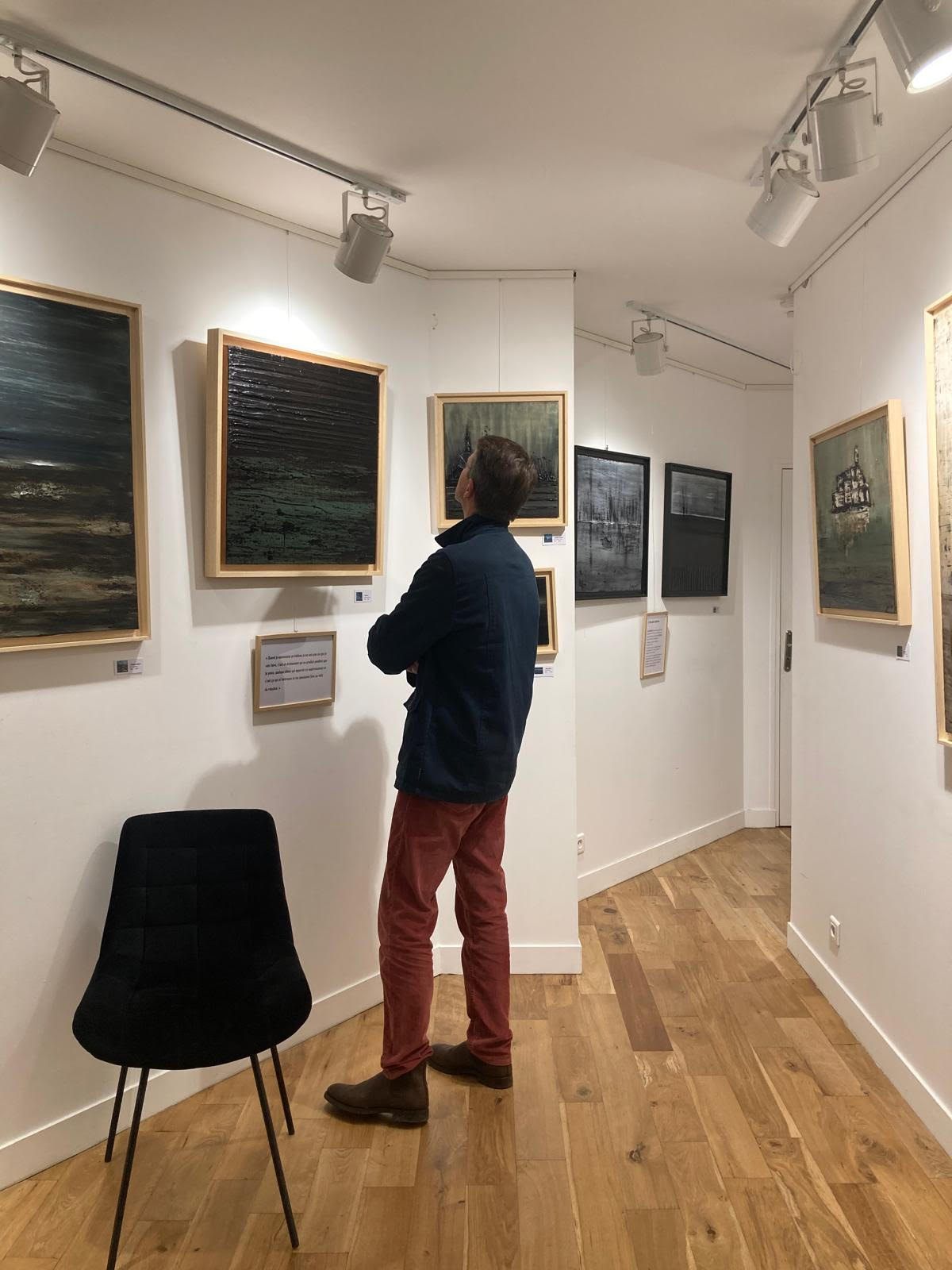 Galerie Rue Véron — Laurent Bibas, artiste peintre
