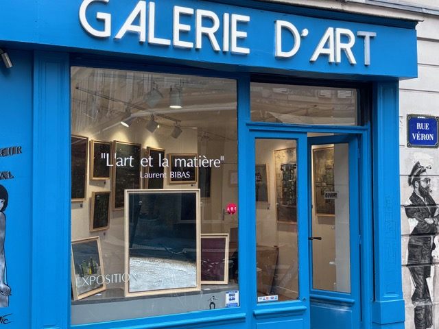 Galerie Rue Véron — Laurent Bibas, artiste peintre