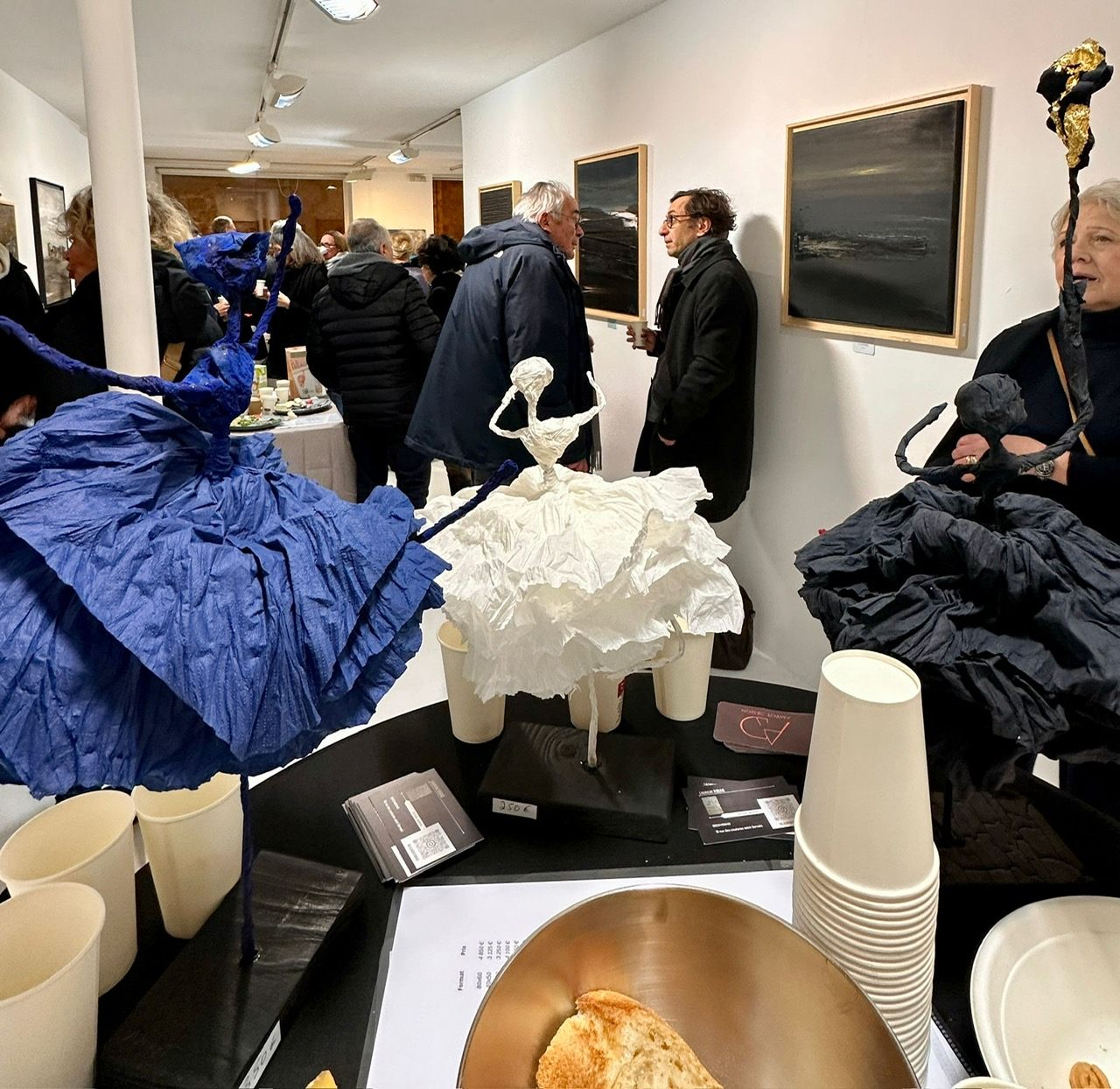Galerie Rue des Coutures Saint-Gervais, Marais — Laurent Bibas, artiste peintre